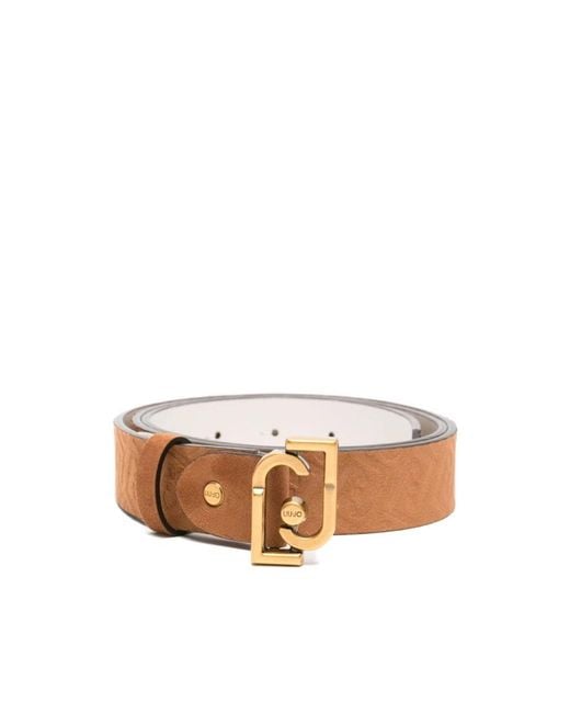 Liu Jo Multicolor Patterned Buckle Belt