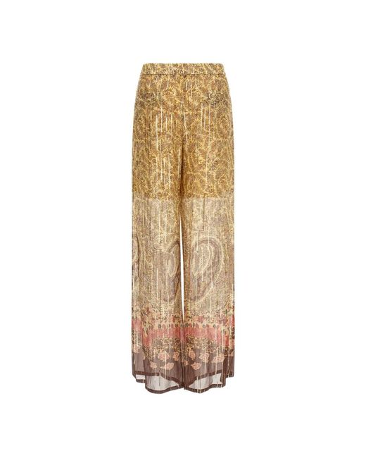Valentino Garavani Natural Wide Trousers