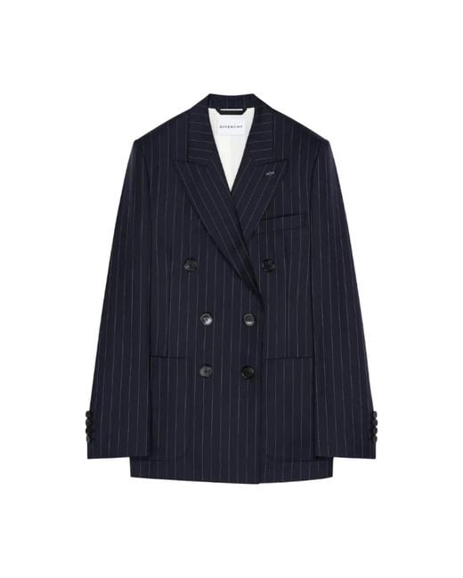 Givenchy Blue Blazers