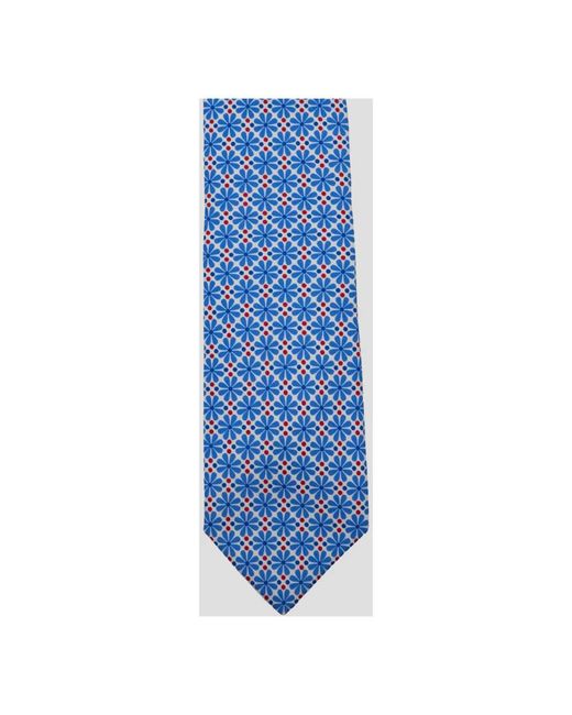 Luigi Borrelli Napoli Blue Ties for men