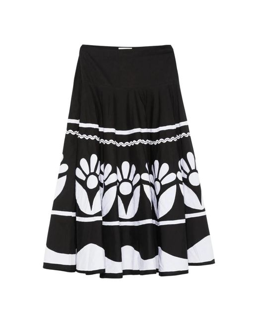 Antik Batik Black Maxi Skirts