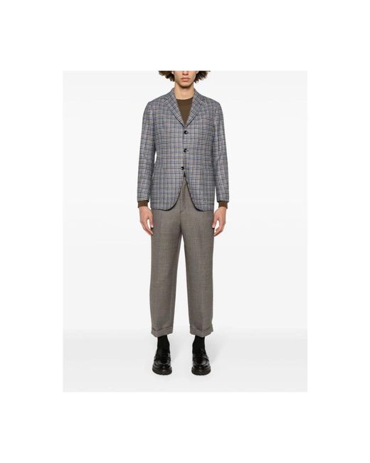 Sartorio Napoli Blue Blazers for men