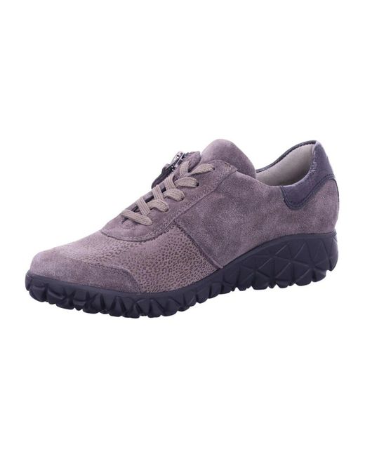 Waldläufer Purple Damen Schnürschuhe Havy