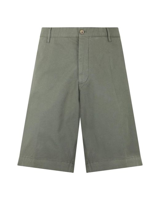Fedeli Gray Casual Shorts for men