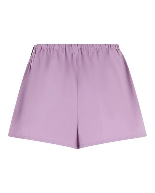 Prada Purple Casual Shorts