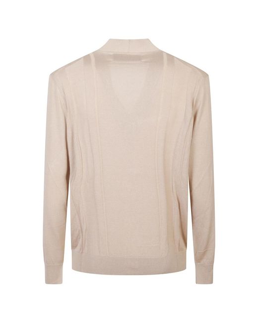 Tagliatore Natural Cardigans for men