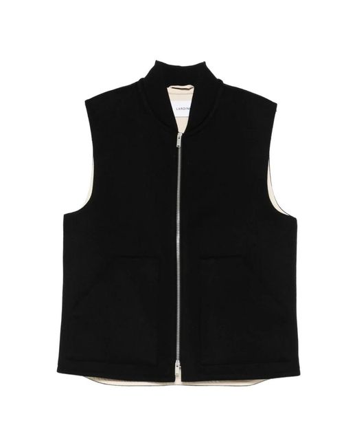 Lardini Black Vests for men