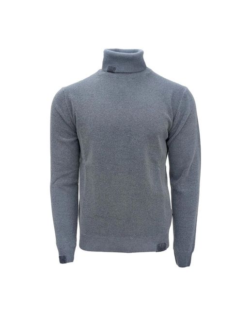 Turtlenecks Bob de hombre de color Blue