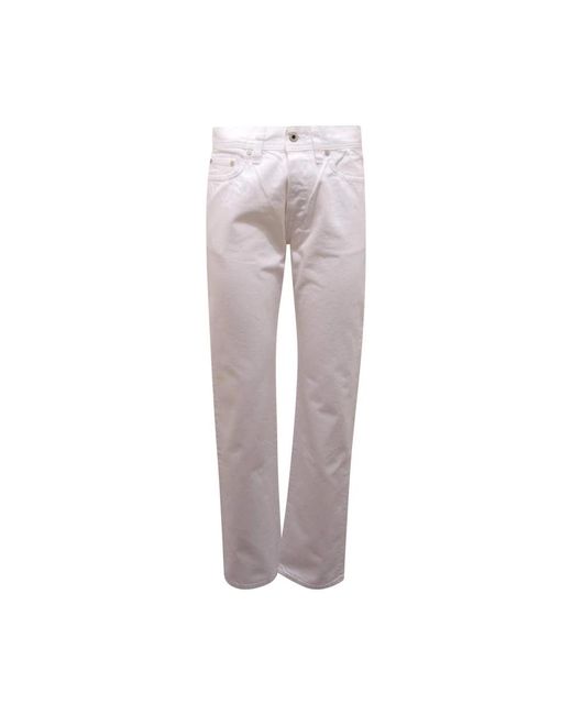Grifoni Gray Straight Fit Jeans for men