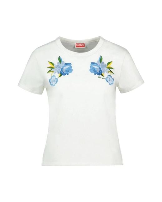 KENZO White T-Shirts