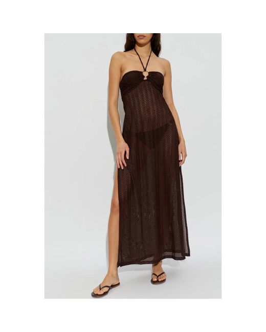 Melissa Odabash Harriet Dress in het Brown