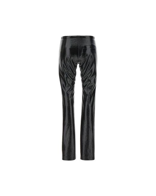 Courreges Black Straight Trousers
