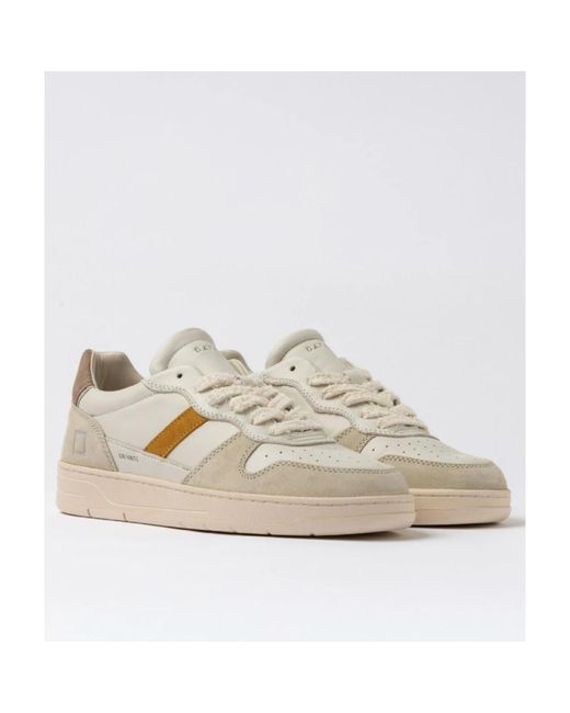 Sneakers di Date in Natural da Uomo