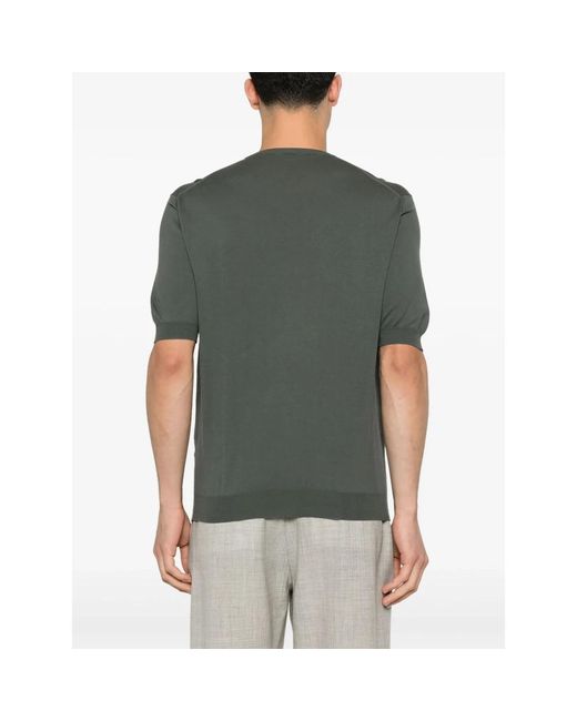 Fedeli Green T-Shirts for men