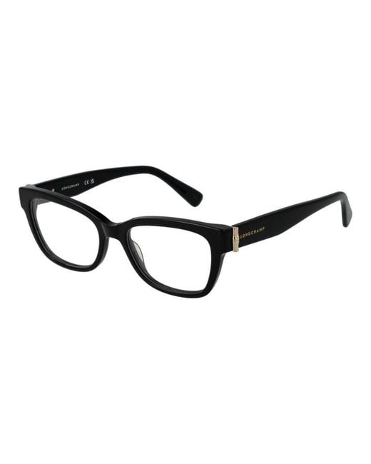 Glasses Longchamp de color Black