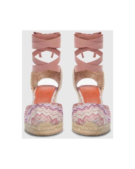 Missoni Pink Wedges