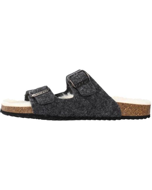 Sliders Geox en coloris Black
