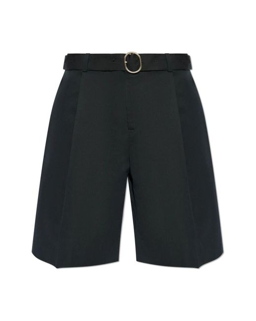 Jil Sander Shorts mit gürtel in Black für Herren