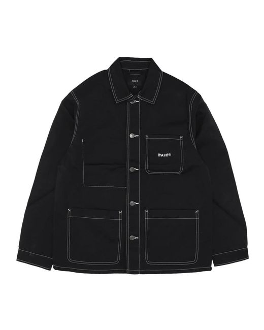 Light Jackets Huf pour homme en coloris Black
