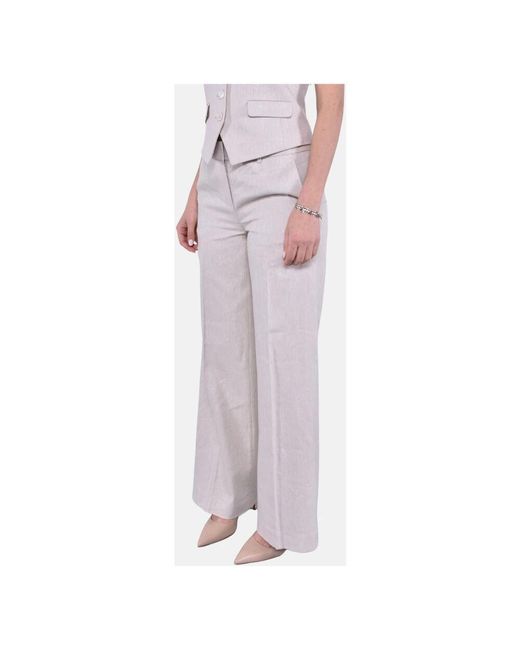 Wide Trousers Michael Kors de color Purple