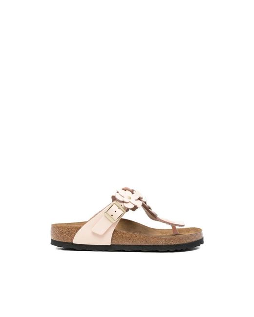 Birkenstock Natural Flip Flops