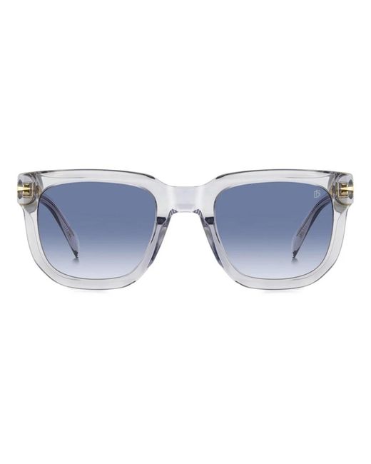 David Beckham Blue Sunglasses