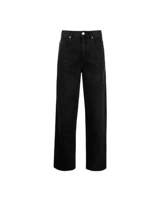 Isabel Marant Black Straight Jeans
