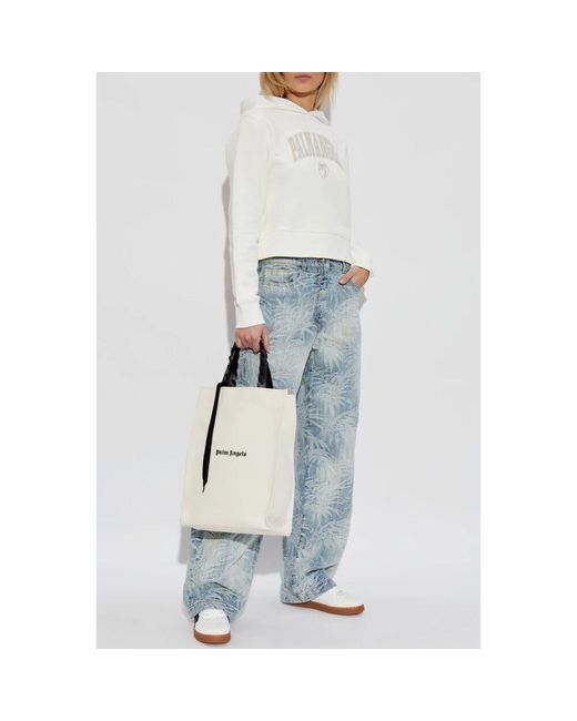 Hoodies di Palm Angels in White