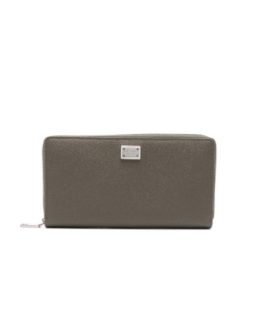 Dolce & Gabbana Gray Wallets & Cardholders