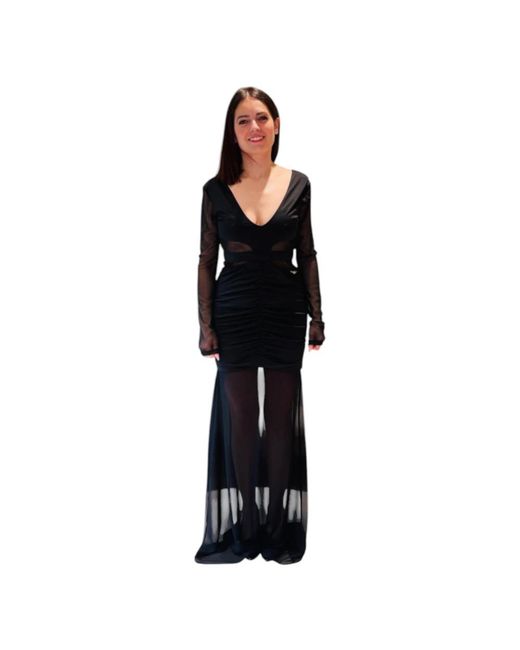 Gaelle Paris Black Maxi Dresses