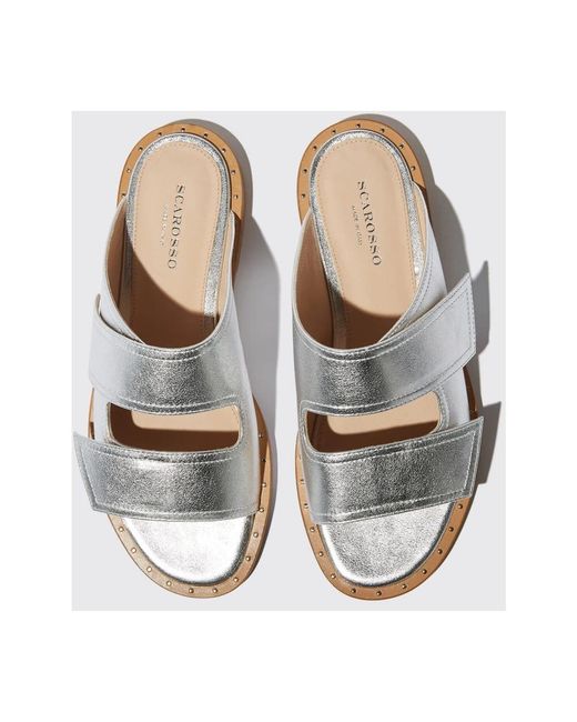 Scarosso White Sliders