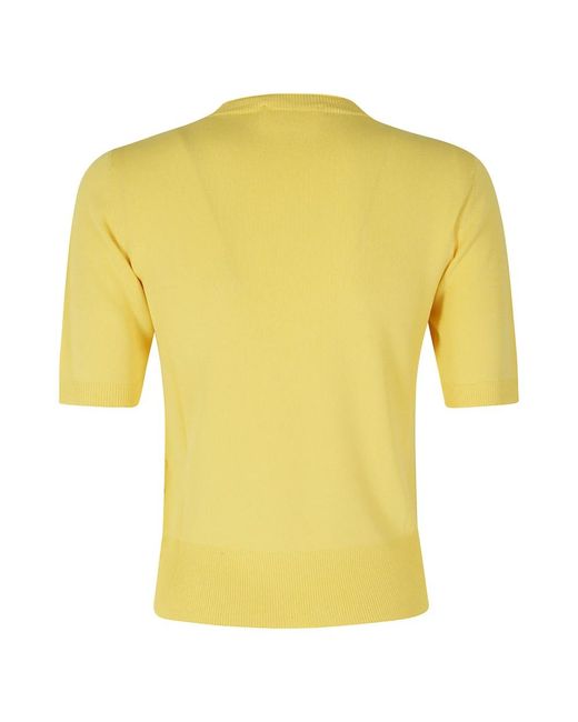 SOLOTRE Yellow T-Shirts