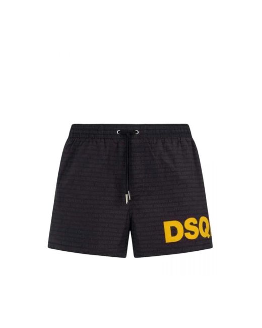 Beachwear DSquared² de hombre de color Black