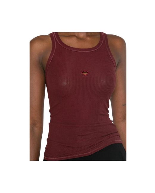 Baserange Tops ,Rood ,Top in het Purple