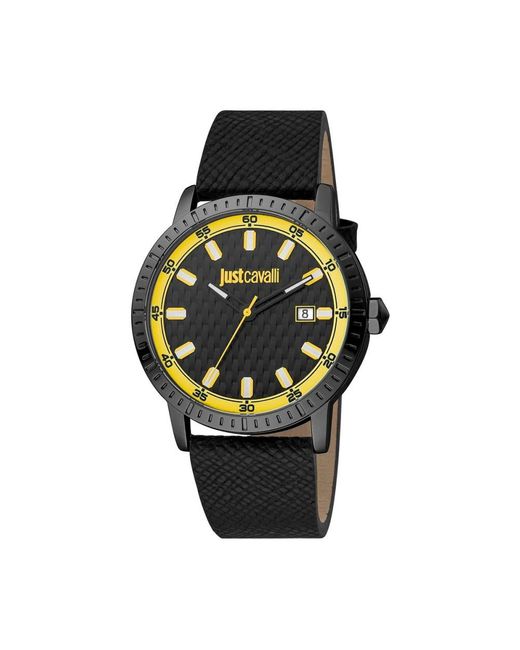 Just Cavalli Black Watches for men