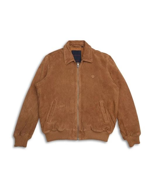 Deus Ex Machina Brown Bomber Jackets for men
