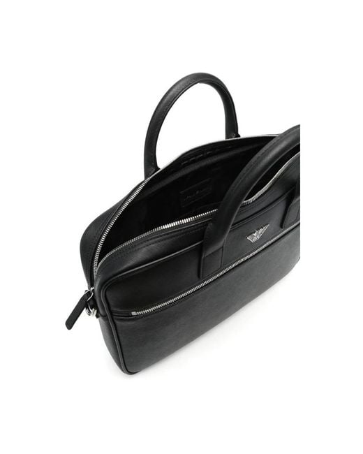 Emporio Armani Black Laptop Bags & Cases for men