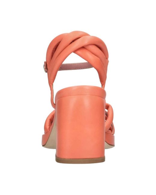 LORENA PAGGI Pink High Heel Sandals