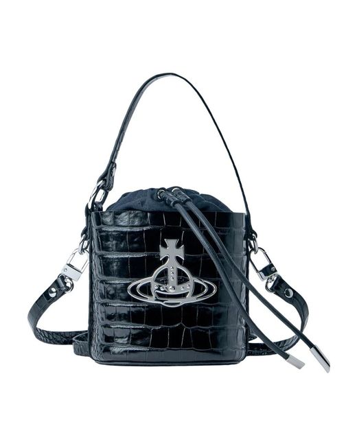 Vivienne Westwood Blue Bucket Bags