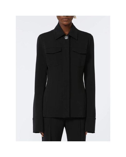 Sportmax Black Light Jackets