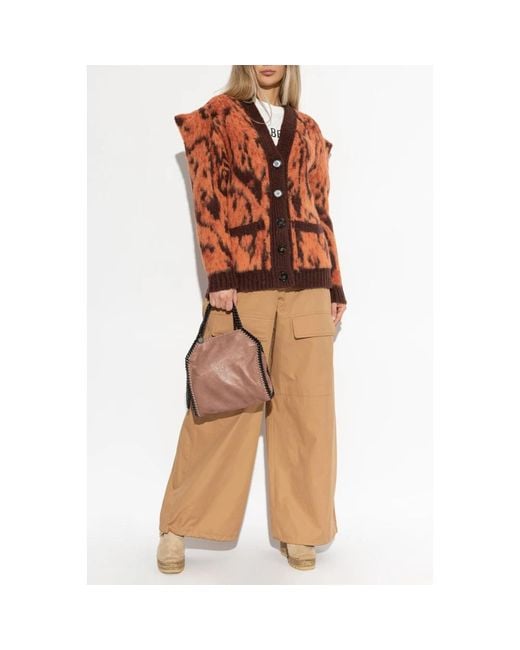 Cardigans di Stella McCartney in Orange