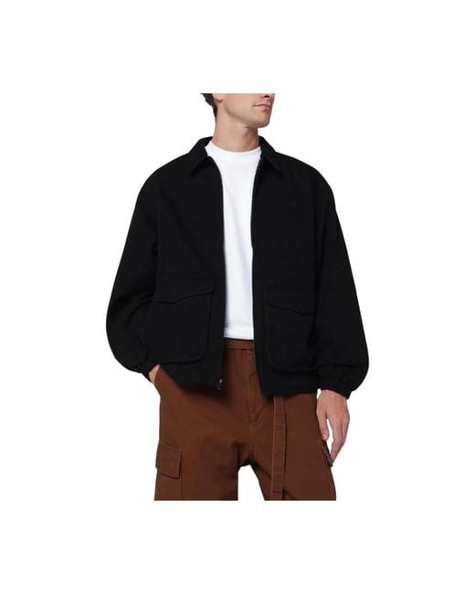 AWAKE NY Camicia Manica Lunga in het Black voor heren