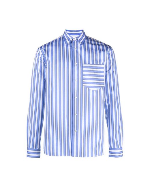 J.W. Anderson Blue Casual Shirts for men