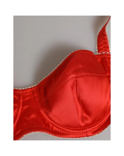 Dolce & Gabbana Red Bras