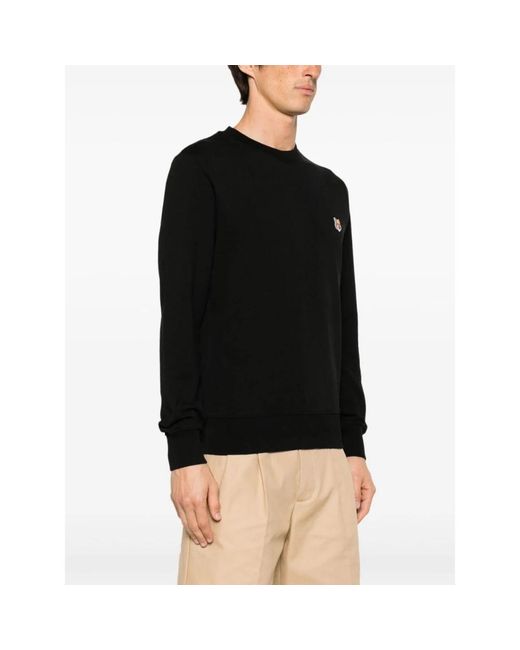 Maison Kitsuné Black Sweatshirts for men