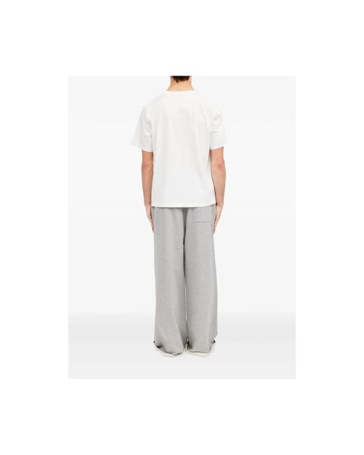 MM6 by Maison Margiela White T-Shirts for men