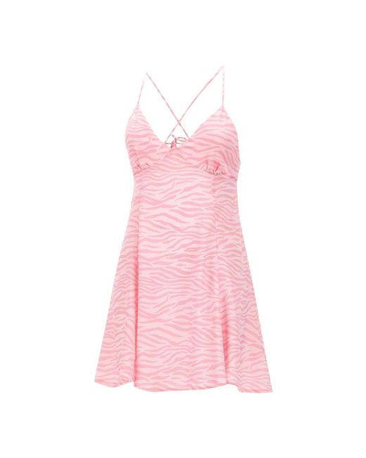 Mc2 Saint Barth Marge Jurk in het Pink