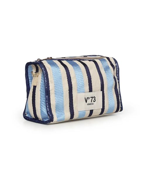 V73 Blue Cross Body Bags