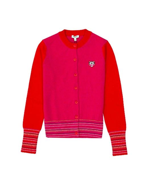 KENZO Red Cardigans