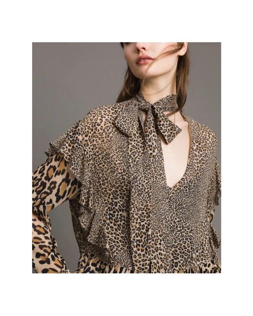 Twinset Brown Blouses